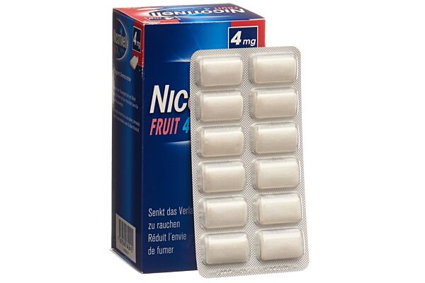 Nicotinell Gum 4 mg fruit 96 Stk