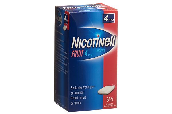 Nicotinell Gum 4 mg fruit 96 pce
