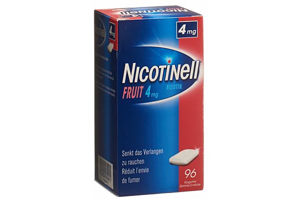 Nicotinell Gum 4 mg fruit 96 Stk