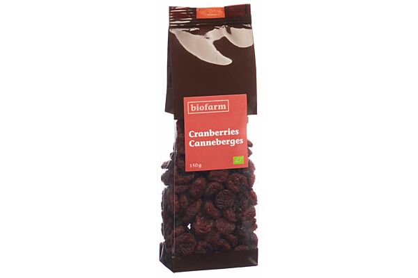Biofarm Cranberries Bio Btl 150 g
