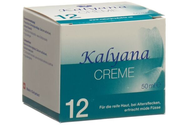 Kalyana 12 crème avec calcium sulfuricum 50 ml