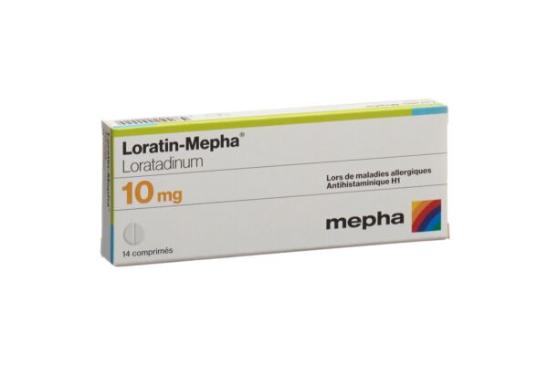 Loratin-Mepha cpr 10 mg 14 pce