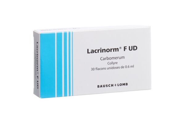 Lacrinorm F UD Gtt Opht 30 Unidos 0.6 ml
