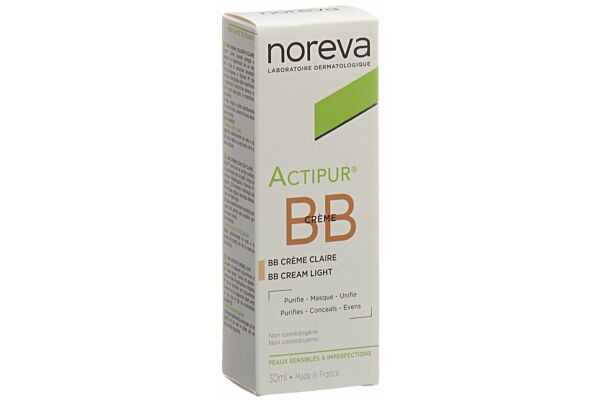 noreva ACTIPUR BB crème claire tb 30 ml