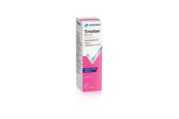 Triofan Rhume sans conservant spray doseur pour adultes et enfants 10 ml