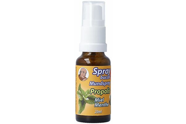 Bioligo Spray buccal Père Michel Propolis/Menthe-Oligoéléments-Huiles essentielles 20 ml