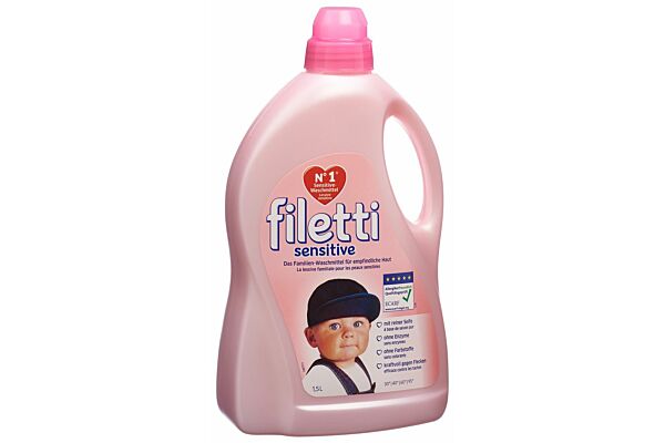 Filetti Sensitive Gel Fl 1.5 lt