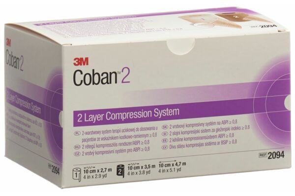 3M Coban 2 2-Lagen Kompressions-System Set