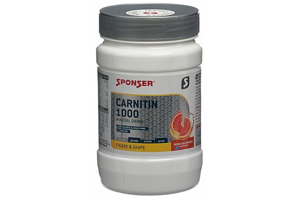 Sponser L Carnitin 1000 Mineraldrink Blutorange 400 g