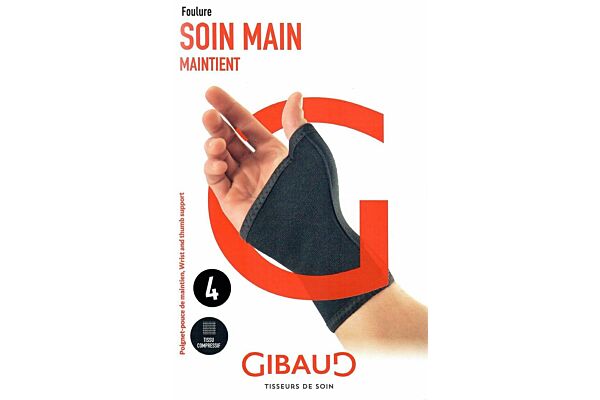 GIBAUD Handgelenk-Daumenbandage Gr1 14-15cm