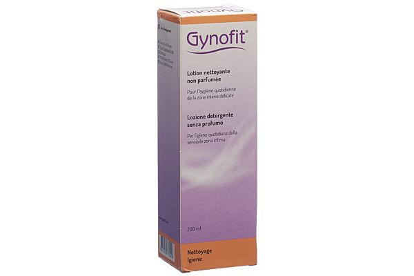 GYNOFIT lotion nettoyante non parfumé 200 ml