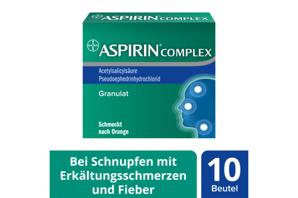 Aspirine Complexe gran sach 10 pce