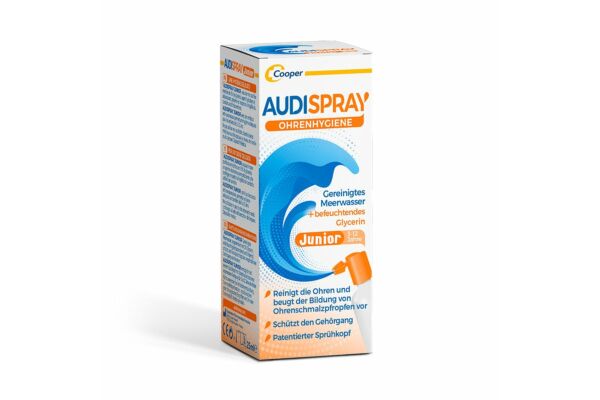 Audispray Junior Hygiène des oreilles spr 25 ml