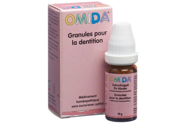 Omida granules dentition pour enfants sans sucre fl 10 g