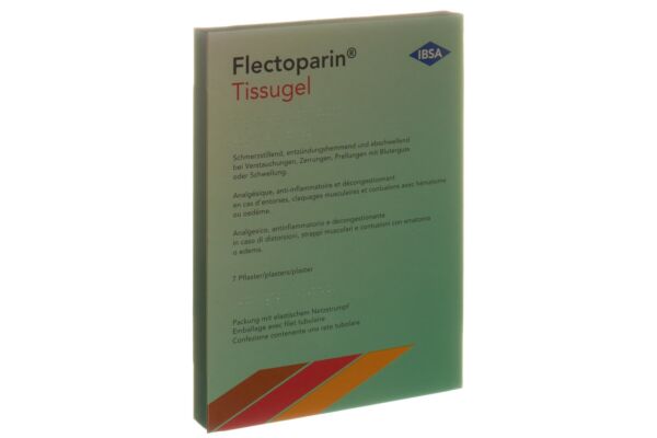 Flectoparin Tissugel empl 7 pce