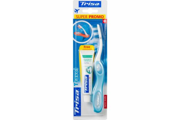 Trisa Travel promo avec dentifrice gratuit