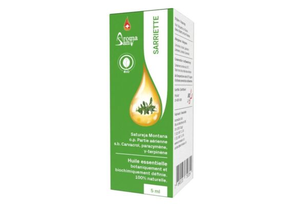 Aromasan Bergbohnenkraut Äth/Öl in Schachtel Bio 5 ml