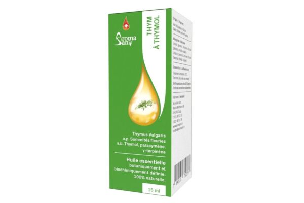 Aromasan Thymian Thymol Äth/Öl in Schachtel Bio 15 ml