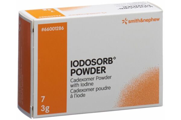 Iodosorb poudre 7 x 3 g