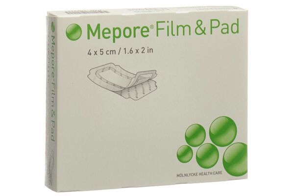 Mepore Film & Pad 4x5cm 5 pce