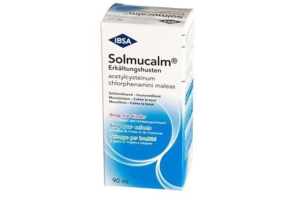 Solmucalm toux grasse sirop enf fl 90 ml