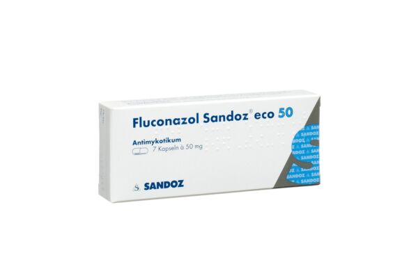 Fluconazol Sandoz eco Kaps 50 mg 7 Stk