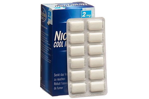 Nicotinell Gum 2 mg cool mint 96 Stk