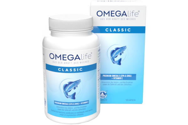 Omega-life Gel Kapseln 500 mg 120 Stk
