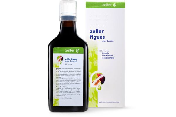 zeller figues avec du séné sirop fl 200 ml