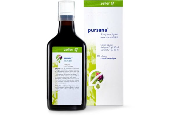 Pursana Feigensirup mit Sorbitol Fl 200 ml