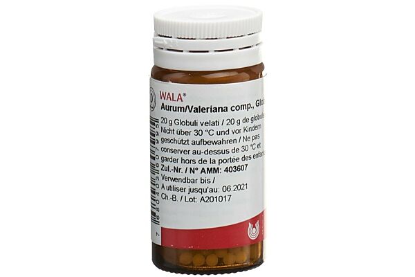Wala Aurum/Valeriana comp. Glob Fl 20 g