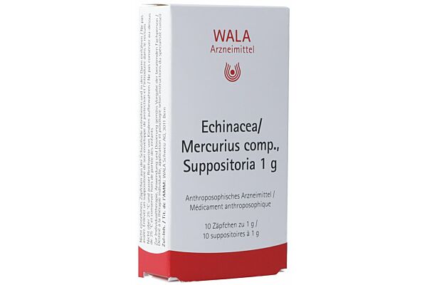 Wala echinacea/mercurius comp supp enf 10 x 1 g