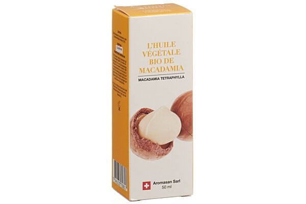 Aromasan huile végétale de macadamia bio 50 ml
