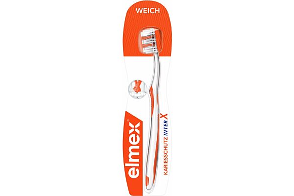 elmex PROTECTION CARIES InterX soft brosse à dents
