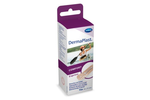 DermaPlast Comfort express strips 19x72mm 15 pce