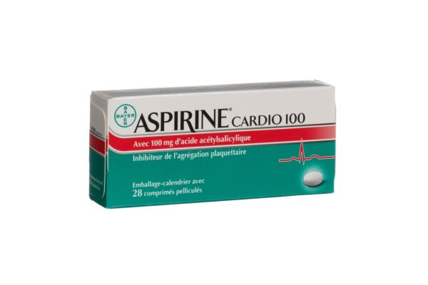 Aspirin Cardio Filmtabl 100 mg 28 Stk