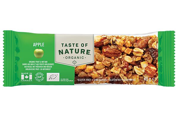 Taste of Nature barre Apple 40 g