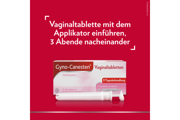 Gyno-Canesten cpr vag 200 mg 3 pce à petit prix