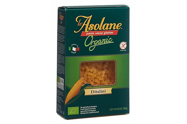 Le Asolane ditalini pâtes de mais sans gluten 250 g