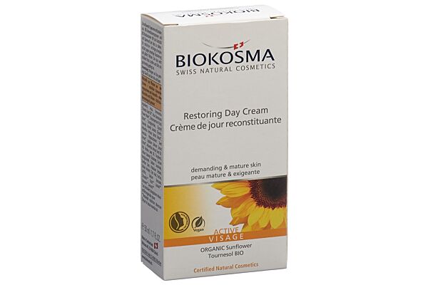 BIOKOSMA ACTIVE Visage Crème de jour 50 ml