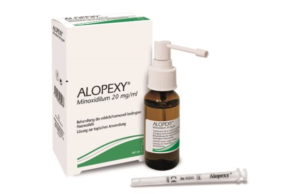 Alopexy sol 2 % spr 60 ml