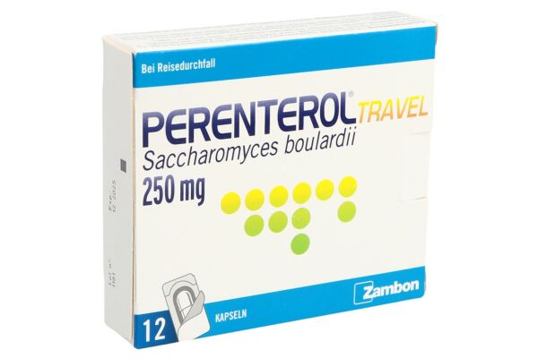 Perenterol travel caps 250 mg 12 pce
