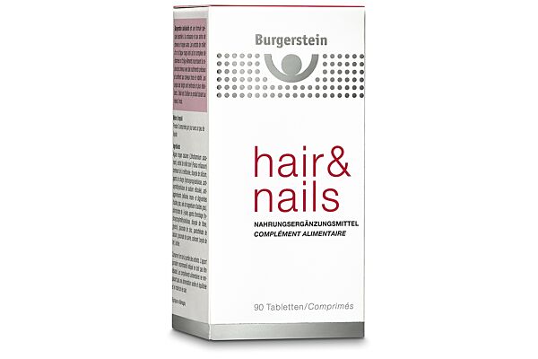 Burgerstein Hair & Nails Tabl 90 Stk