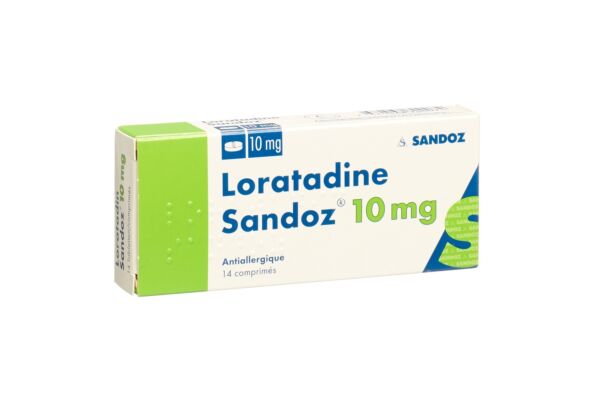 Loratadin Sandoz Tabl 10 mg 14 Stk