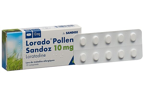 Lorado Pollen Sandoz cpr 10 mg 10 pce
