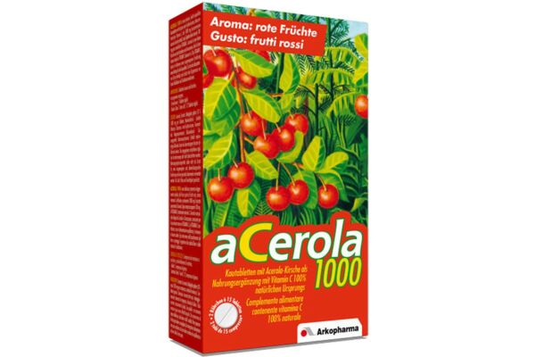 Arkovital Acerola Arkopharma Tabl 1000 mg Duo 2 x 30 Stk