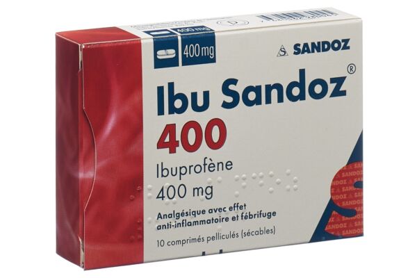 Ibu Sandoz Filmtabl 400 mg 10 Stk