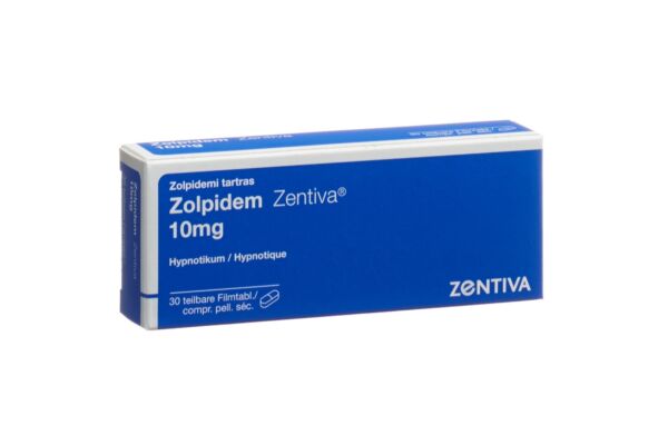 Zolpidem Zentiva Filmtabl 10 mg 30 Stk