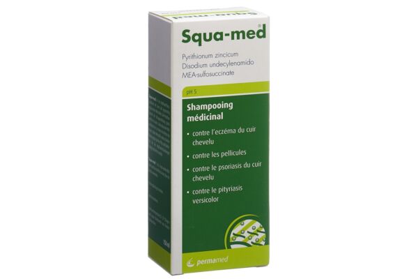 Squa-Med shampooing médicinal pH 5 tb 150 ml