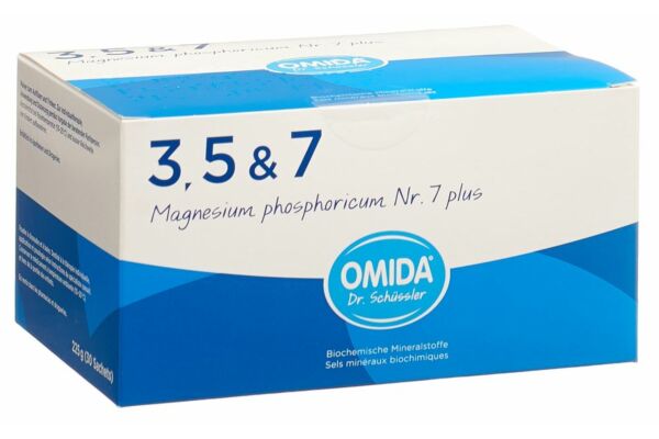 Omida Schüssler Nr7 Magnesium phosphoricum plus Plv Btl 30 Stk